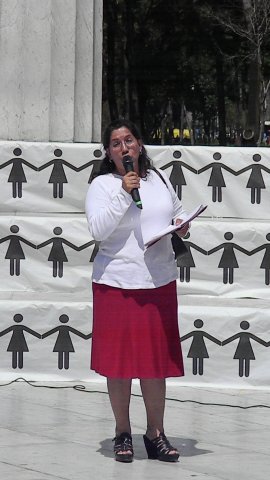 Celebración en el marco del día Internacional por la Despenalización del Aborto en América Latina y el Caribe que se llevo a cabo el día 27 de septiembre de 2011 en el Hemiciclo a Juárez México, D.F. (