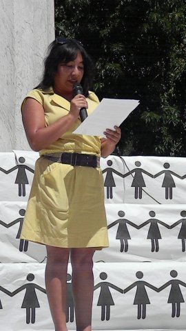 Celebración en el marco del día Internacional por la Despenalización del Aborto en América Latina y el Caribe que se llevo a cabo el día 27 de septiembre de 2011 en el Hemiciclo a Juárez México, D.F. (