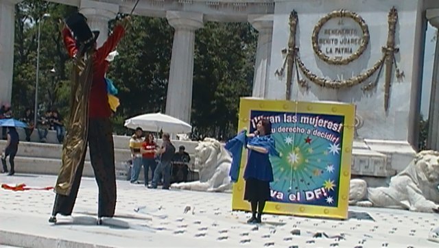 Celebracion 3er aniversario de la sentencia de la SCJN por la costitucionalidad de las reformas legales que despenalizan la ILE en el DF hasta la 12a semana de gestación